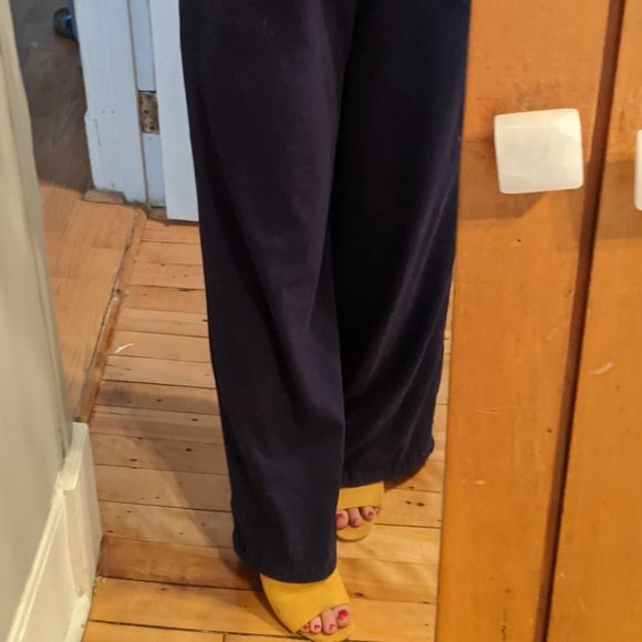 Navy Open-back Jumpsuit - Picture 12 of 12